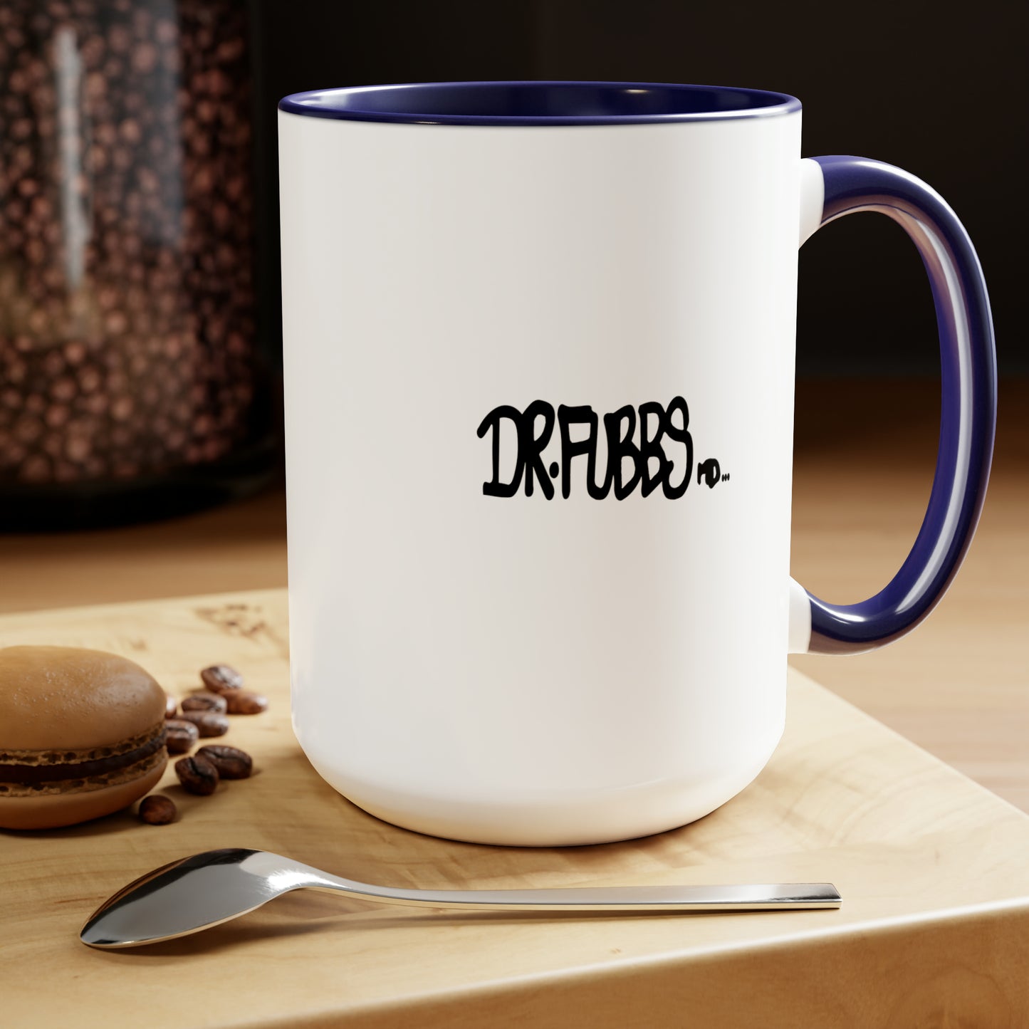 Two-Tone Coffee Mugs, 15oz