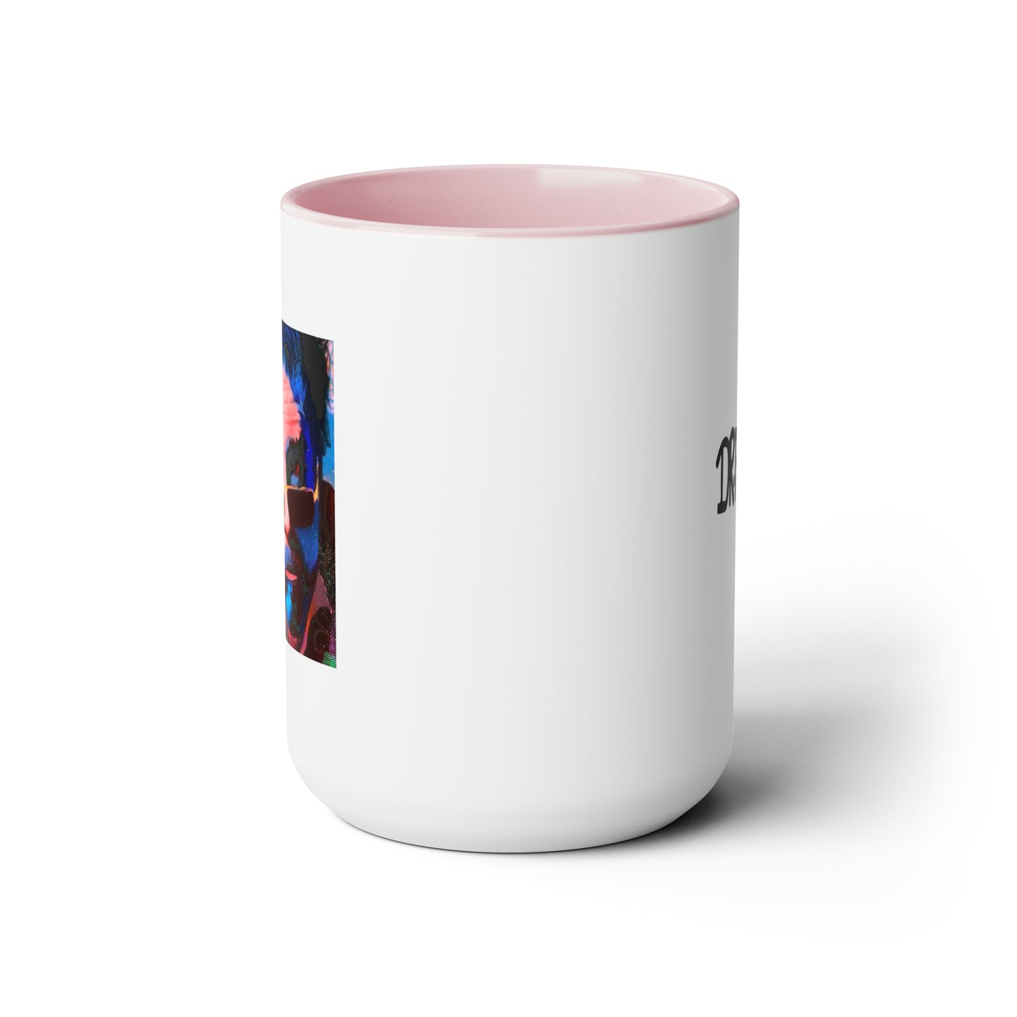 Two-Tone Coffee Mugs, 15oz