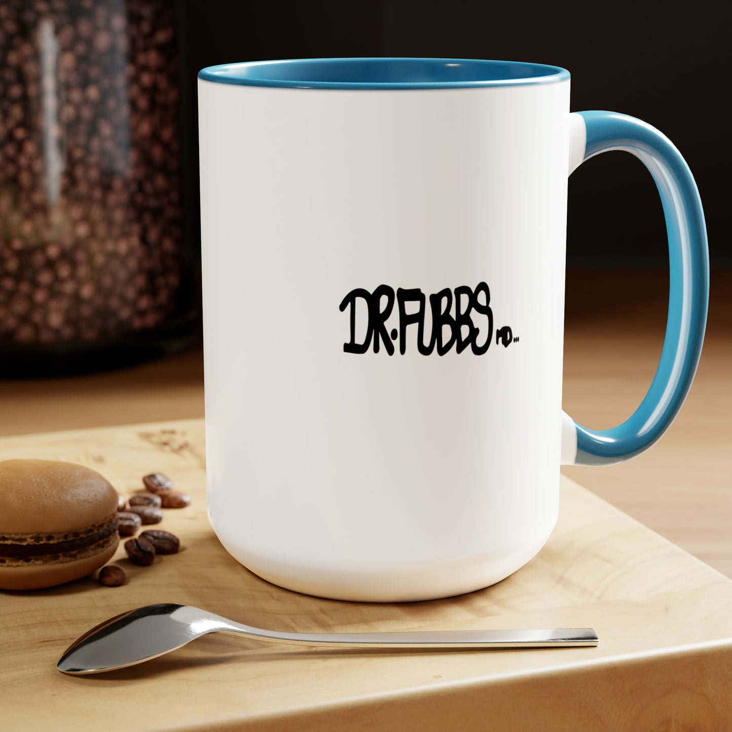 Two-Tone Coffee Mugs, 15oz